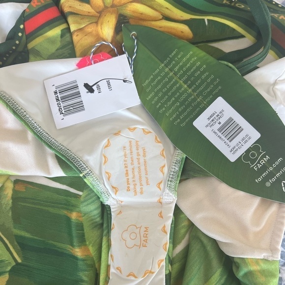FARM RIO Fresh Forest One-Piece Swimsuit - Picture 3 of 12